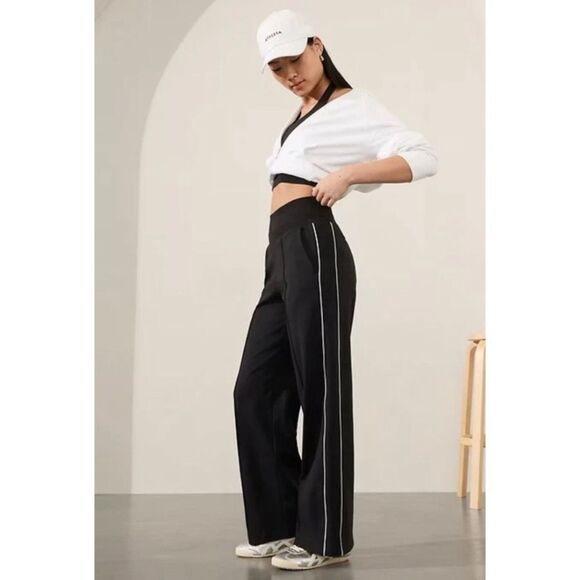 ATHLETA Venice Wide Leg Pants Black Size S / New No Tags - Picture 4 of 5